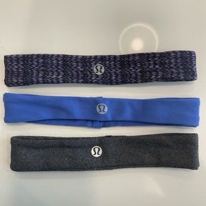 Lululemon headband set of three